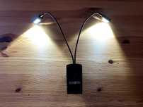 Lampka LED Adam Hall SLED2PRO pulpit statyw do nut oświetlenie baterie