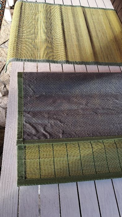 Bambusowe maty podkładki antypoślizgowe a może dywaniki