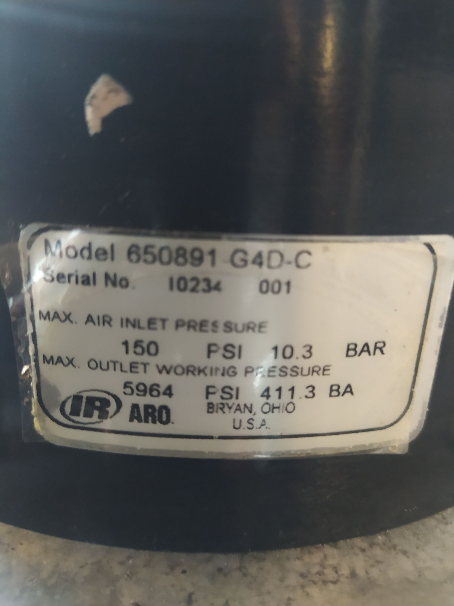 Pompa tłokowa ARO Graco buldog pump beczkowa air pump agregat