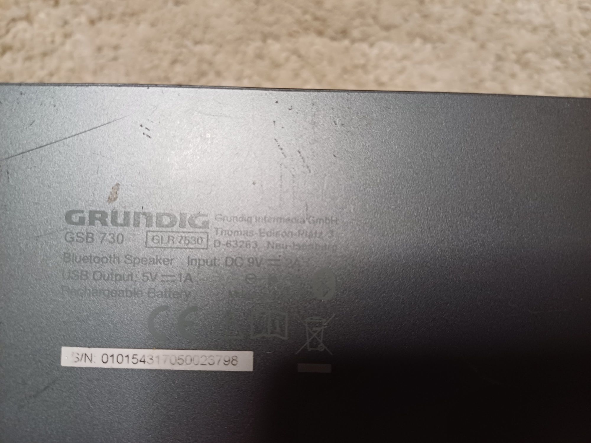 Głośnik bezprzewodowy bluetooth grundig gsb 730 soundbox band