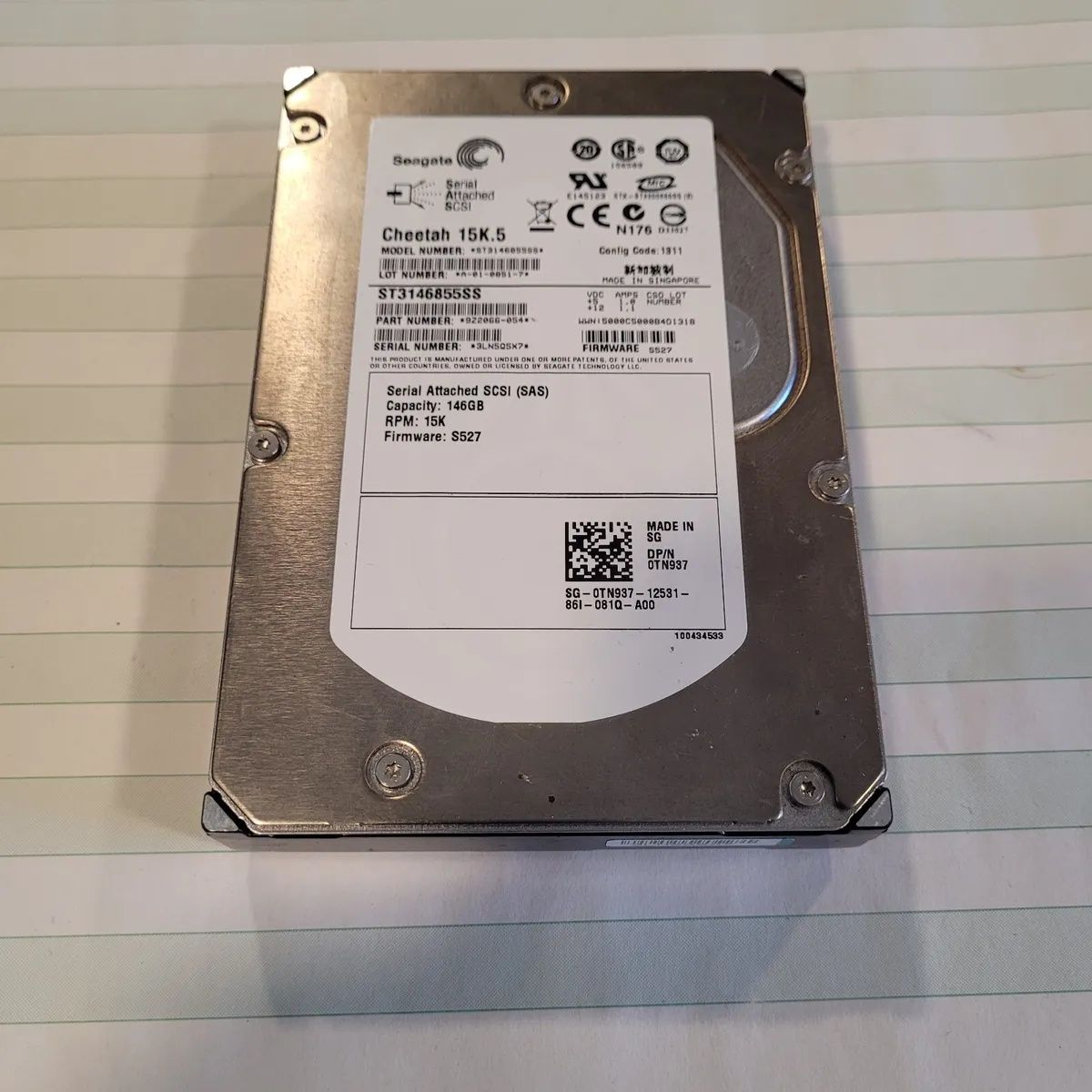 Seagate Cheetah ST3146855SS