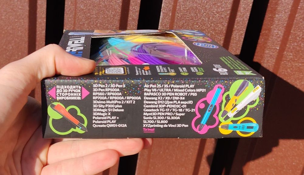 Набір пластику PLA для 3D pen Myriwell набор пластик ПЛА 3д ручки 100м