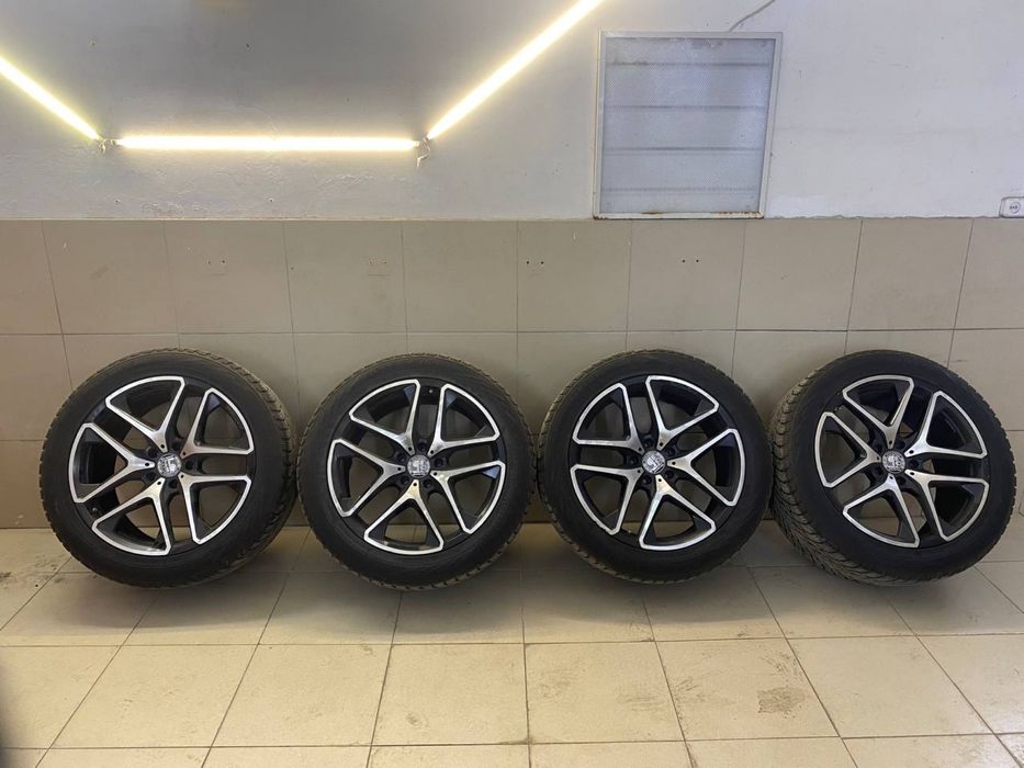 Диски R21 5х130 AMG G63, G500, G class с зимней резиной Nokian
