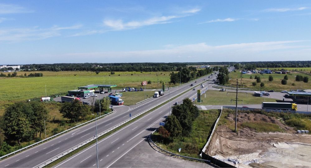 Продаж 1 га фасад Одеська траса в‘їзд в Калинівку