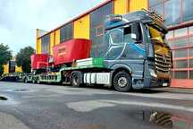 Transport niskopodwoziowy maszyn rolniczych budowlanych LAWETA