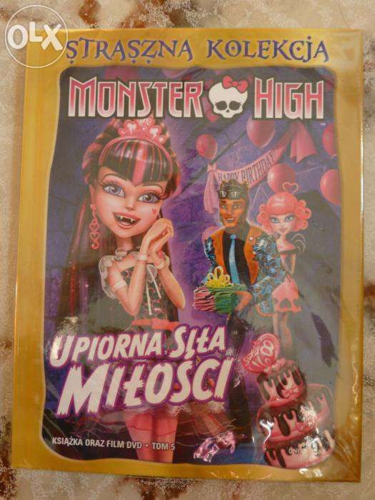 Bajka DVD Monster High - Upiorna Siła Miłości (nowa zafoliowana)