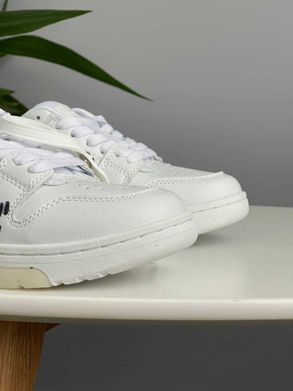 Кросівки Off-White For Walking Black Logo premium