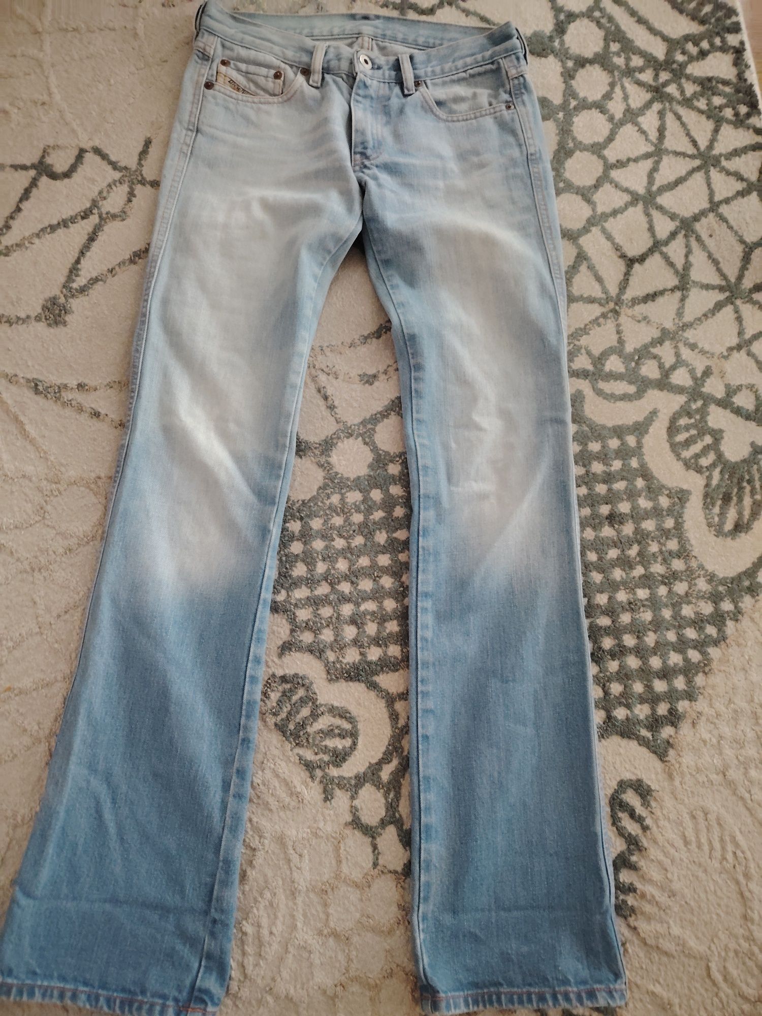 jeansy flare dzwony diesel