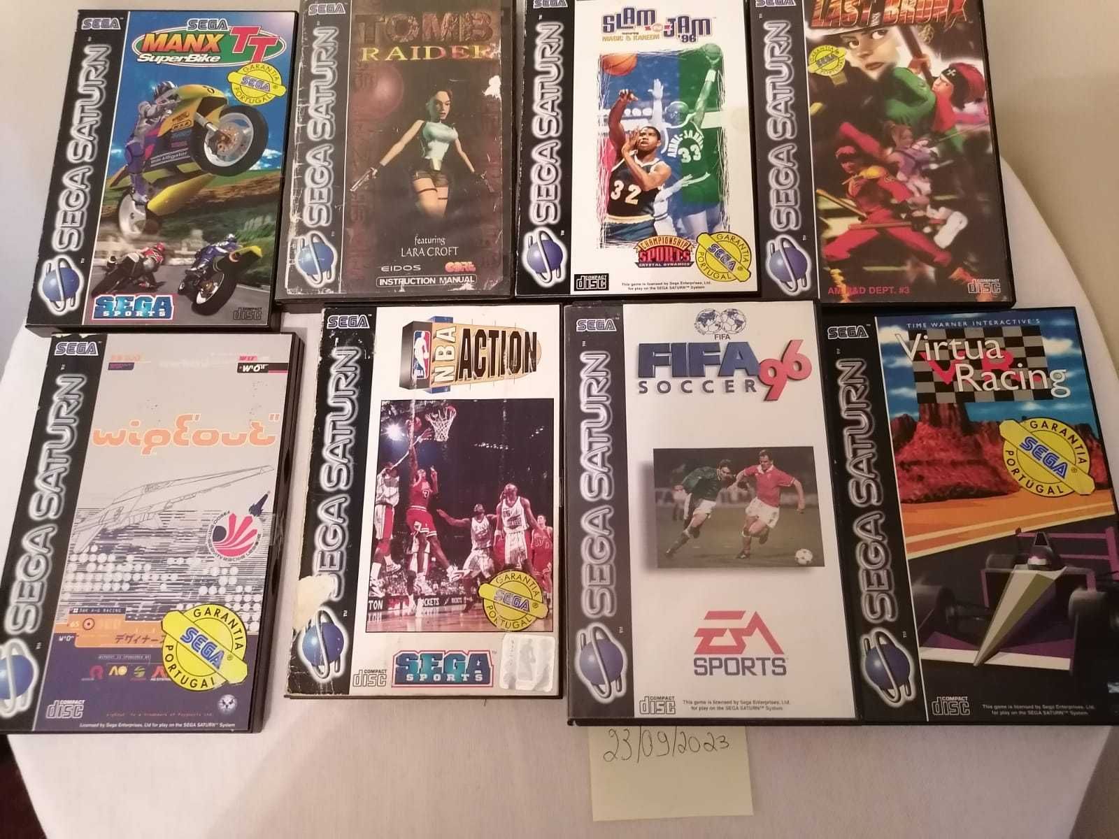 Vários jogos SEGA SATURN