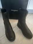 Botki skóra francuskiej marki The Kooples