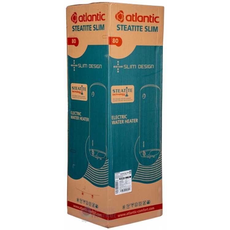 Бойлер . Водонагрівач побутовий Atlantic Steatite Ego Slim 80 (1500W)