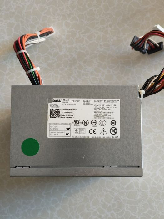 Fonte Dell 240W - testada e a funcionar
