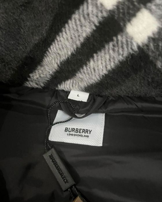 Пуховик Burberry тепла від бренда барбері/ барбери/ Куртка зимняя