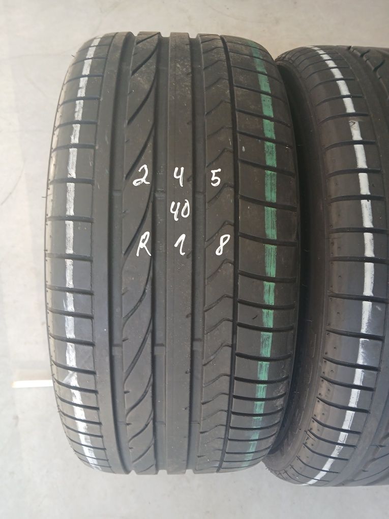 2 pneus 245 40 r18 Bridgestone