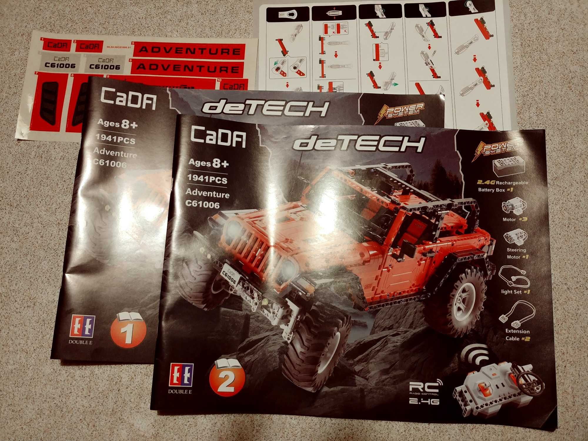 Klocki konstrukcyjne Auto terenowe Cada R/C