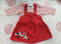 Sukienka Disney Myszka Minnie Pluto roz. 74