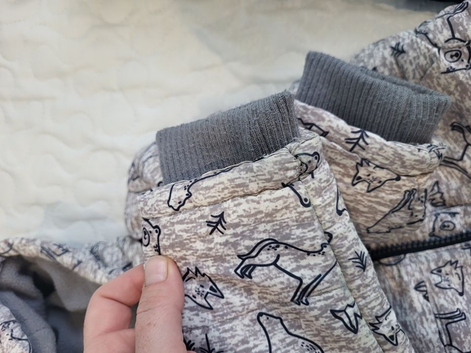 Продам зимний комбинезон на рост 86 см