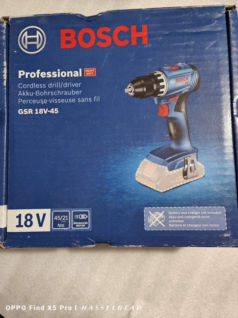 Набір безщіткового інструменту Bosch 12 v,18 v
