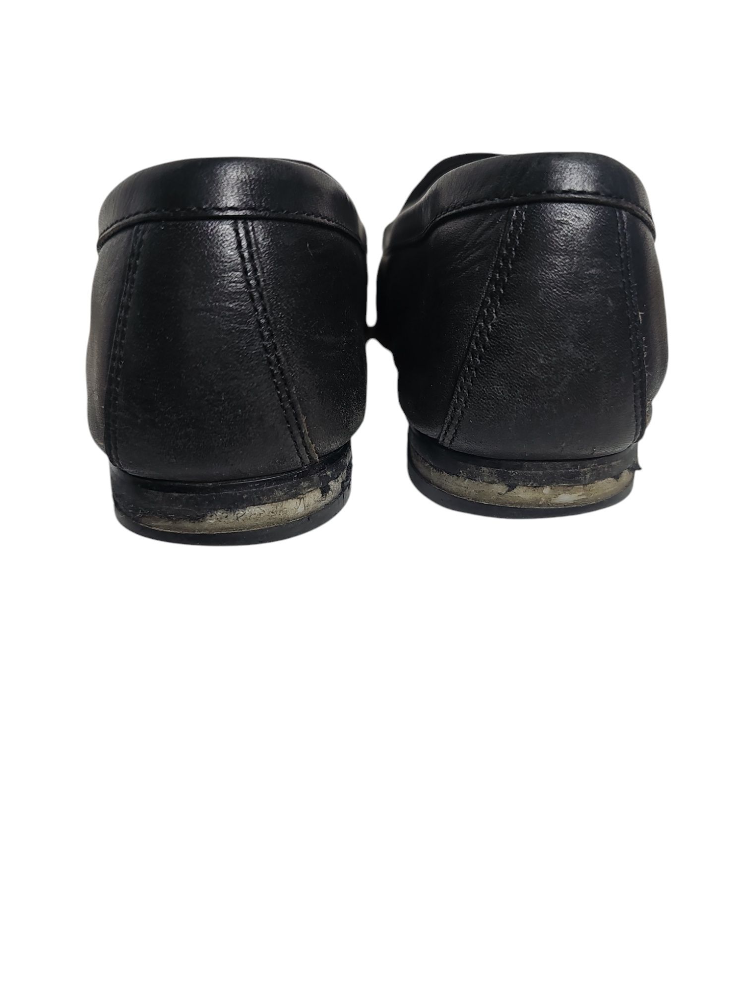 Mokasyny slip on Michael Kors skóra naturalna skórzane frędzlami