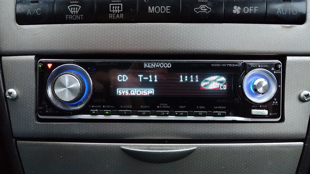 Radioodtwarzacz cd kenwood kdc-w7534u