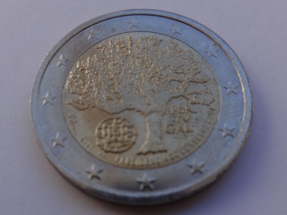 Moedas 2 euros Comemorativas - Portugal | Finlândia | Belgica