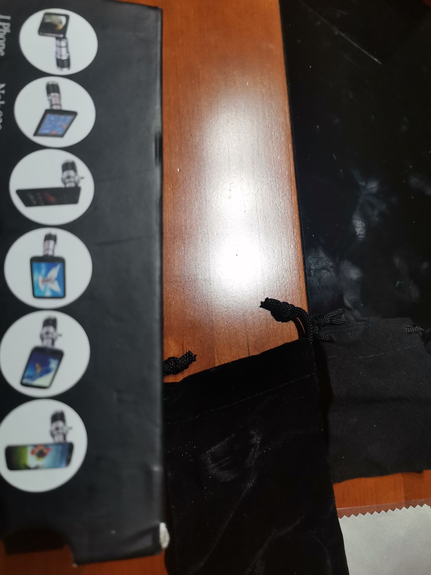 Vendo objectiva nova para telemóvel