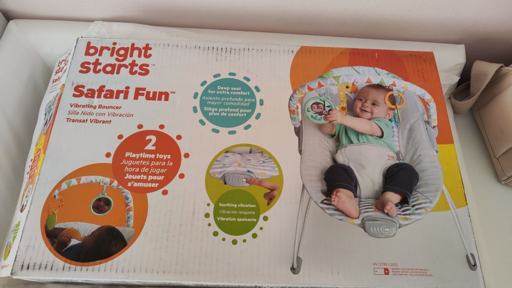 Espreguiçadeira para bebê dos 0 até 6 meses máximo 9kg