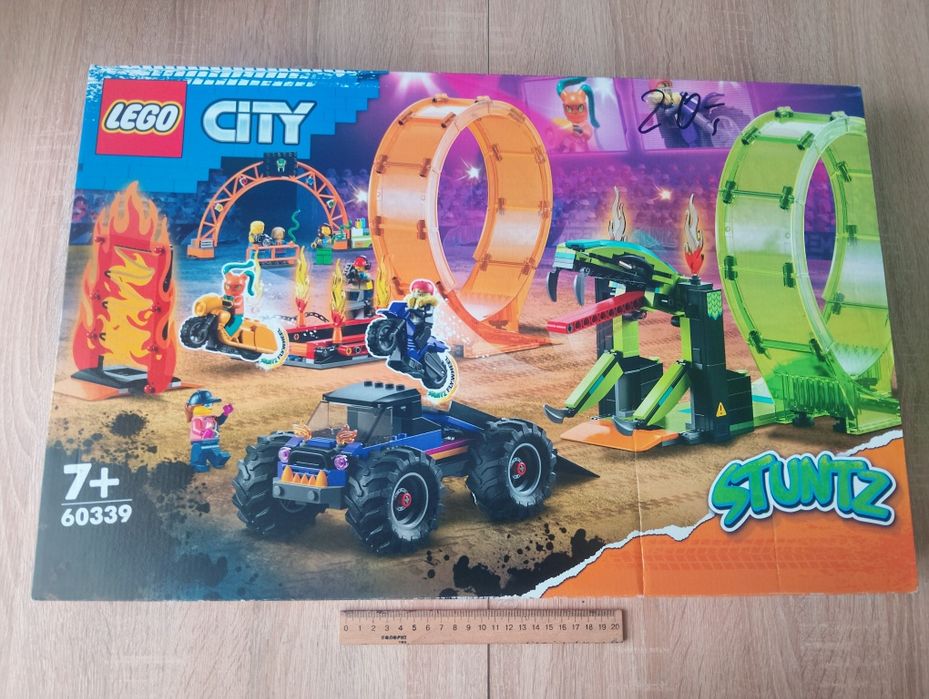 60339 Lego City Двойная петля каскадерской арены