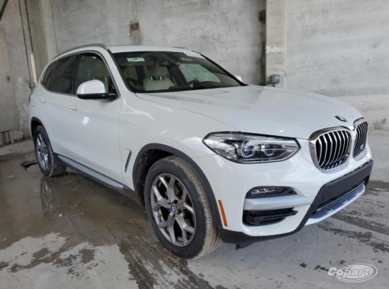 2021 BMW X3 SDRIVE30I під пригін США