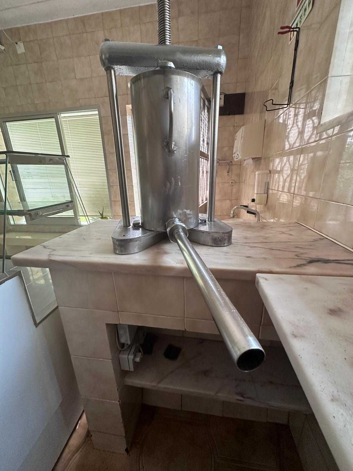 Máquina de Enchidos em Inox