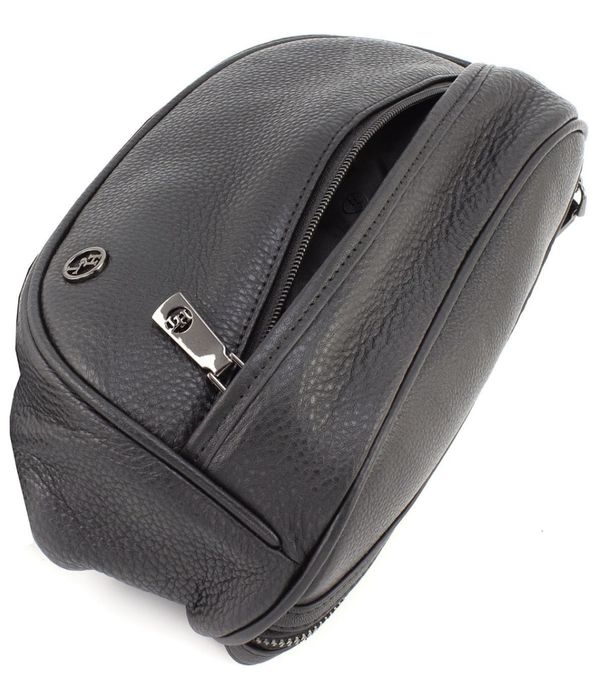 HT Leather бананка Чоловіча сумка га пояс Поясная сумка кожаная больша