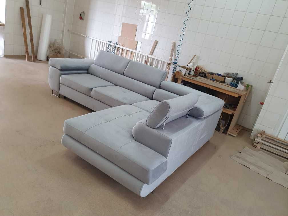 Narożnik NEAPOL ruchome zagłówki Promocja z 3150 na 2600zł!