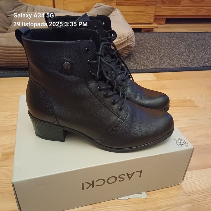 Trzewiki ocieplane Lasocki 39 buty zimowe