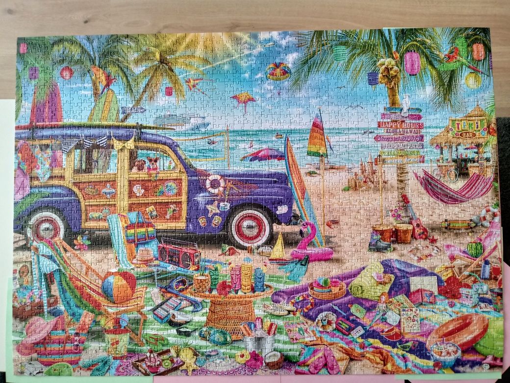 Puzzle trefl 2000 tropikalne wakacje