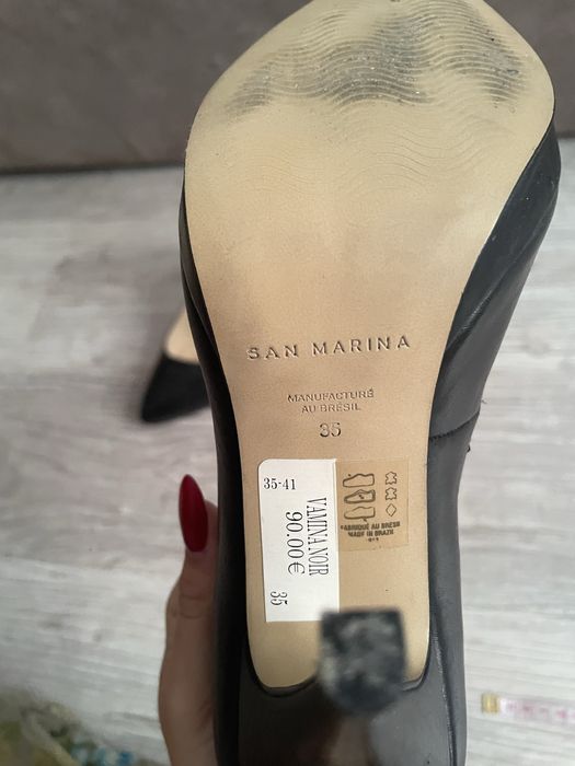 Туфлі човники італійські San marina 35 розмір