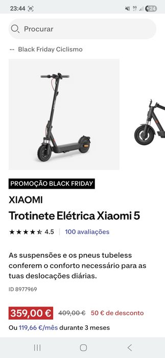 Trotinete eléctrica