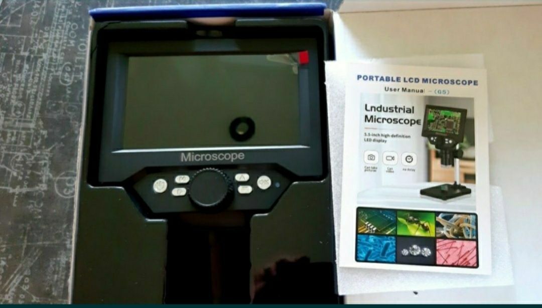 Мікроскоп цифровий(микроскоп)-10MP,1000X,5.5 дюймів