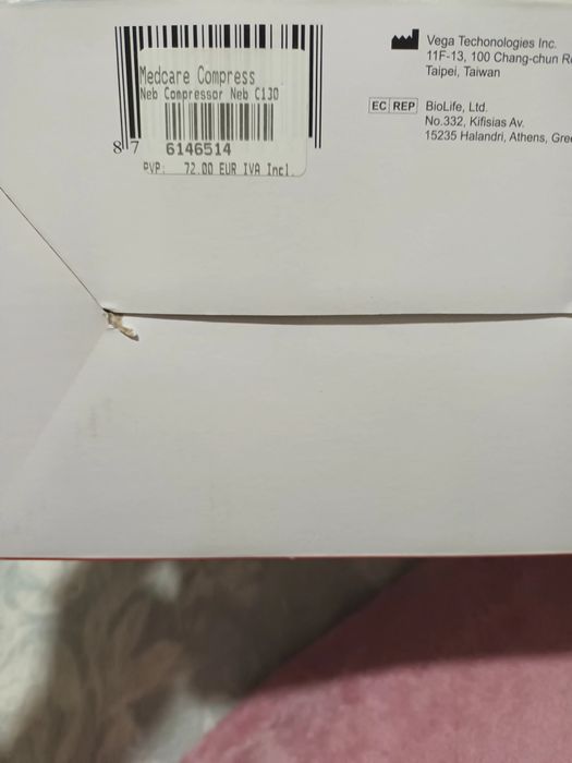 Nebulizador como novo usado umas três vezes