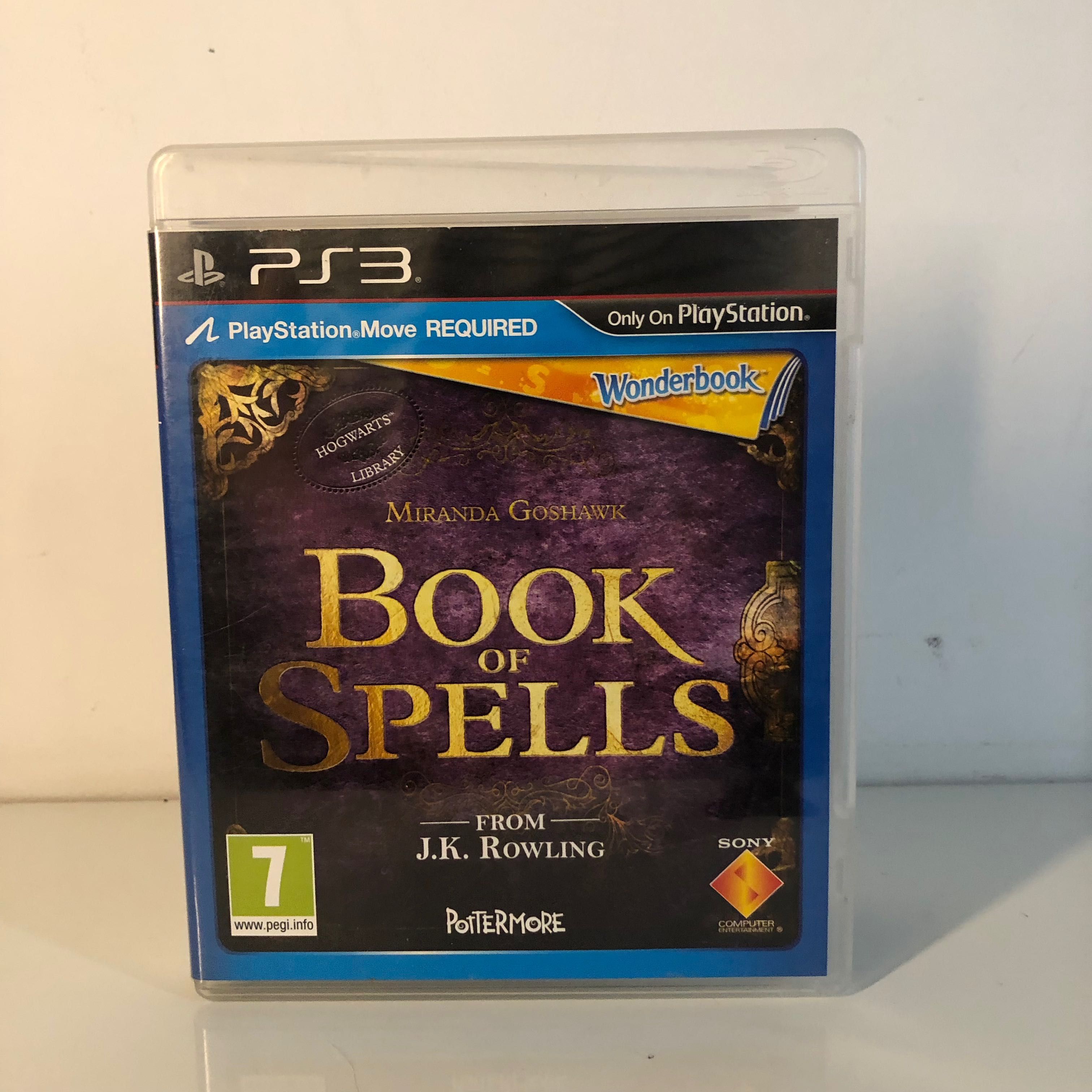 Pottermore Harry Potter Book of Spells Rowling Goshawk Playstation 3