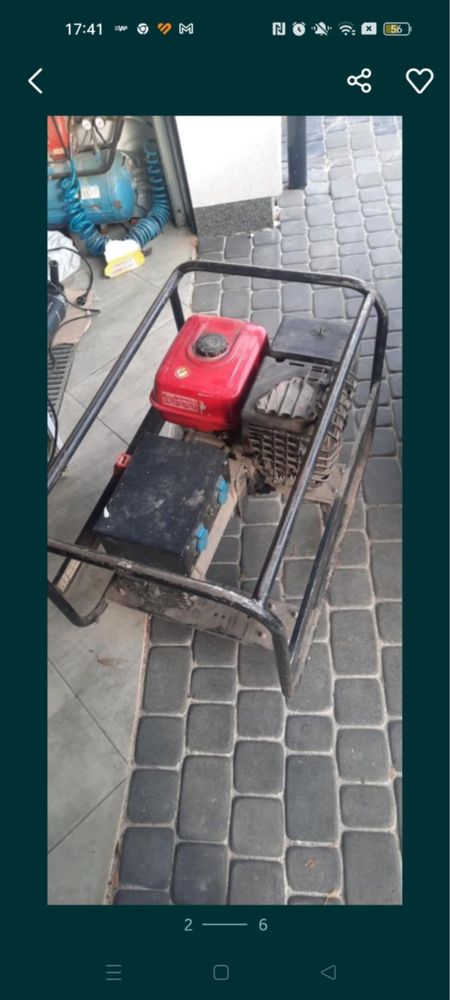 Agregat prado tworczy honda ect7000f