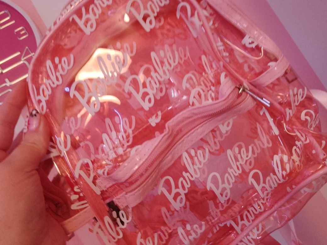 Różowy plecaczek Barbie oryginalny