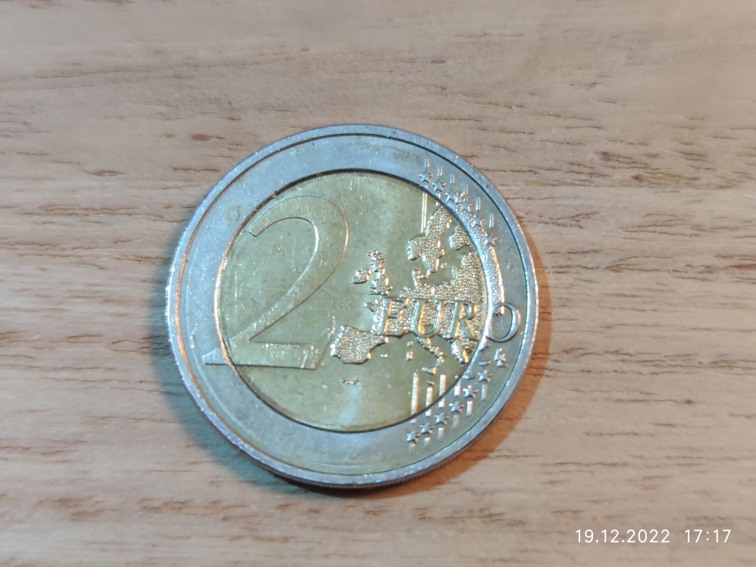 2 евро, ФРГ, 2002-2012, брак штамповки