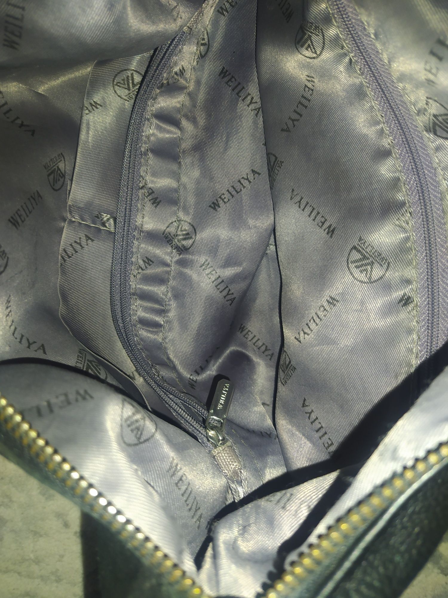 Женская сумка кожа замша комбинированная