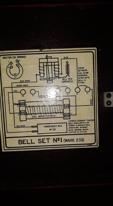 Telefone Inglês anos 50 completo
