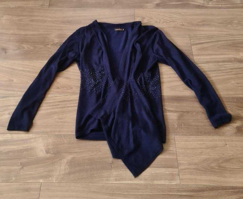 _Lara Fabio_ narzutka sweter kardigan XL