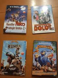 Dla dzieci 4 filmy DVD