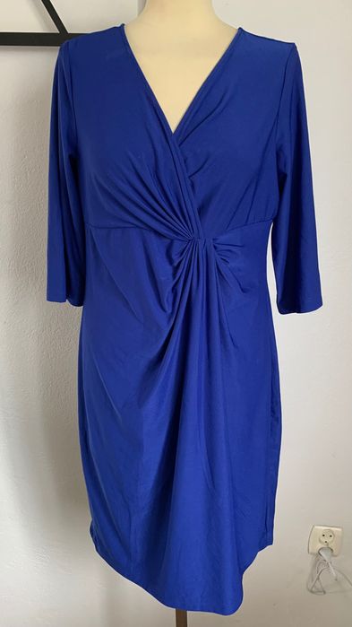 Sukienka damska r. 40/L wieczorowa, codzienna, marszczenie