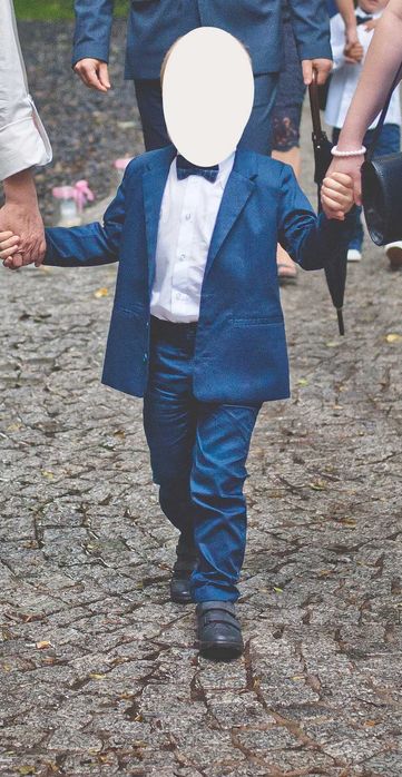 Garnitur Chłopięcy BAWEŁNA +Biała Koszula/ Coccodrillo / Rozm. 110-116