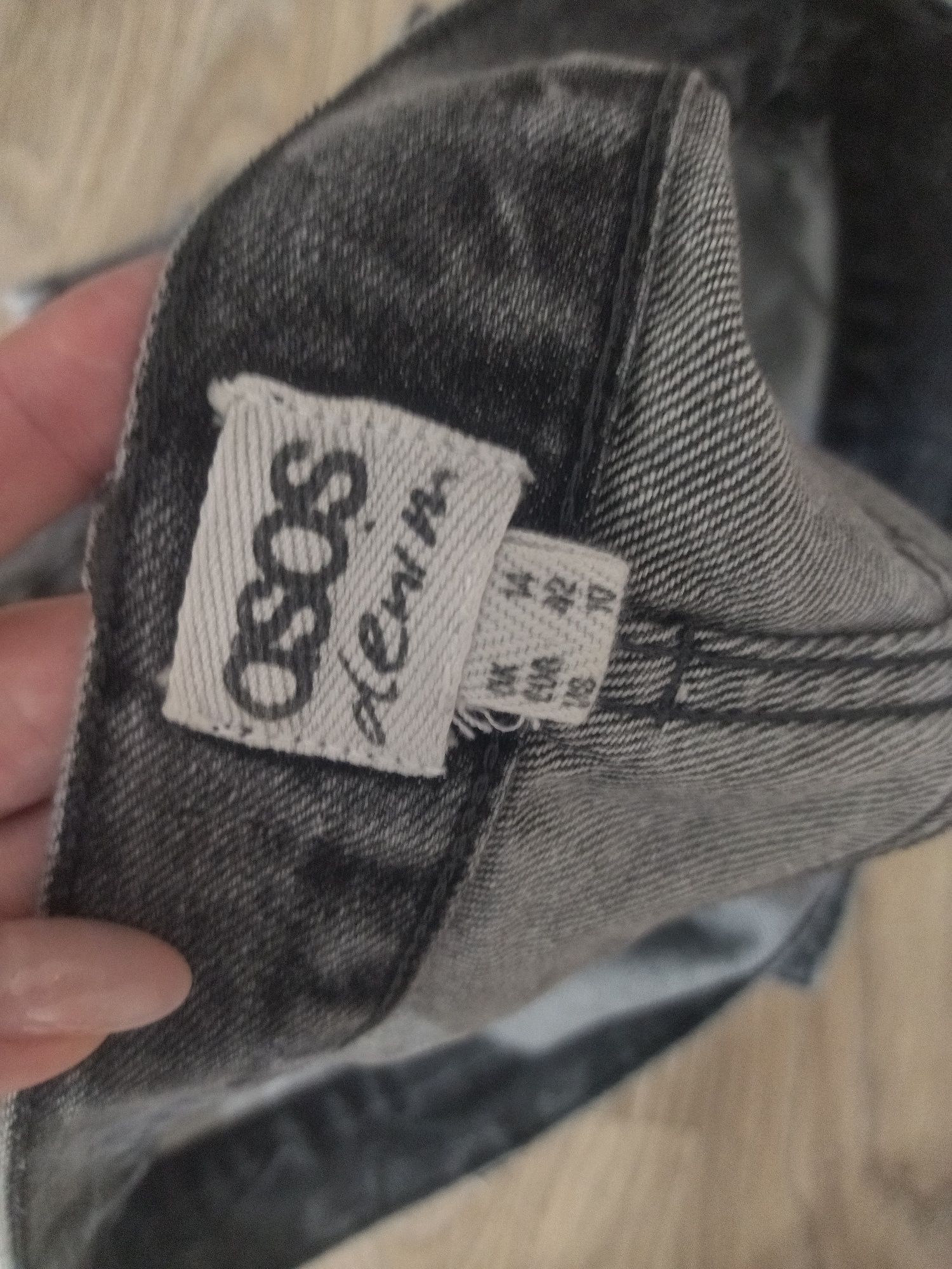 Джинсові шорти сірі ASOS