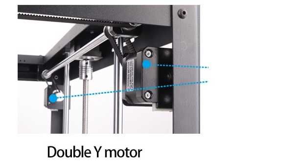 Impressora 3D TORNADO 2 PRO  Flyingbear Com guias lineares.